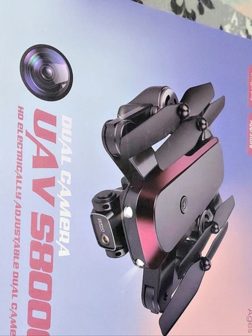 Ages UAV S8100 Dual Camera Drone NWT